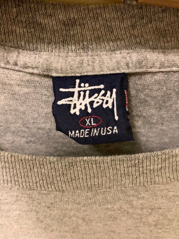 1998 Stussy Logo T-Shirt - Gem