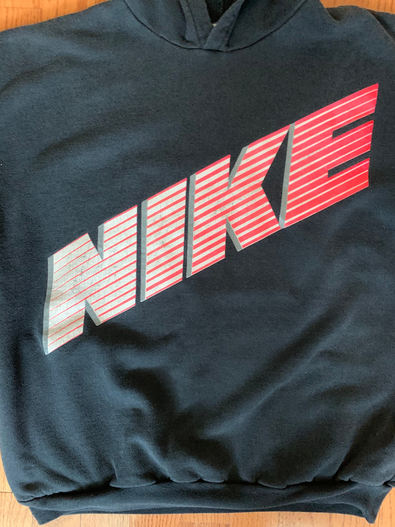 90s Nike Big Logo Hoodie - Etsy