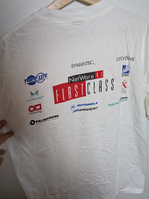 1990s First Class Netwave Computer Programming T-… - image 6