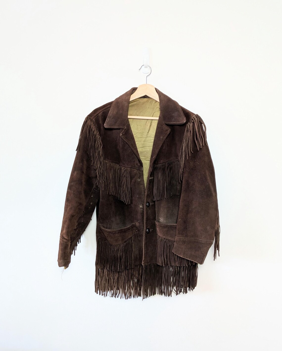 1970s Fringe Leather Jacket | Vintage Western Biker Jacket | Retro Boho Americana Outerwear | 70s Vintage Leather, photo 1 of 5