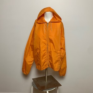 Kurtka wiatrówka pomarańczowa Mr. Bill Sportswear z lat 60. XX wieku