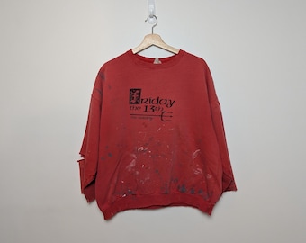 1980s Friday the 13th : The Series Horror Sweatshirt