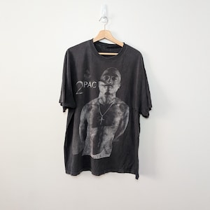 1990s 2Pac Rap T-Shirt