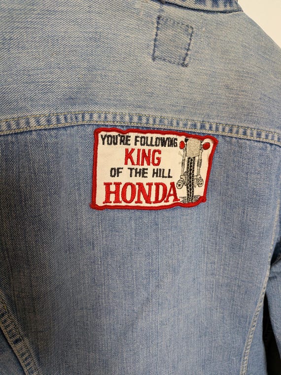 1970s Lee Patch Denim Jacket - image 10