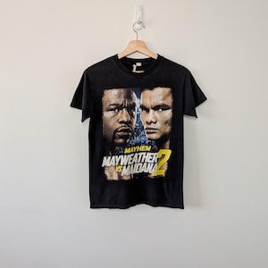 Vintage Floyd Mayweather Jr. vs. Marcos Maidana II Boxing Promo T-Shirt