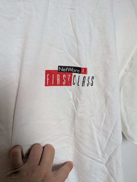 1990s First Class Netwave Computer Programming T-… - image 2