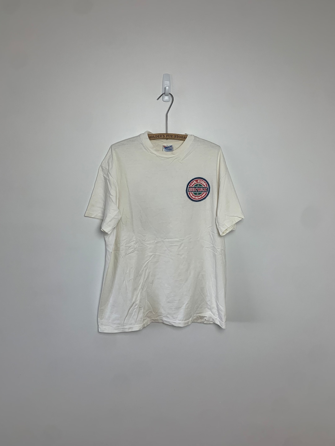 T-shirt Vintage Mr.Zogs SexWax Années 90 - Skate/surf Wear Taille L Bordeaux - Occasion Très Bon état