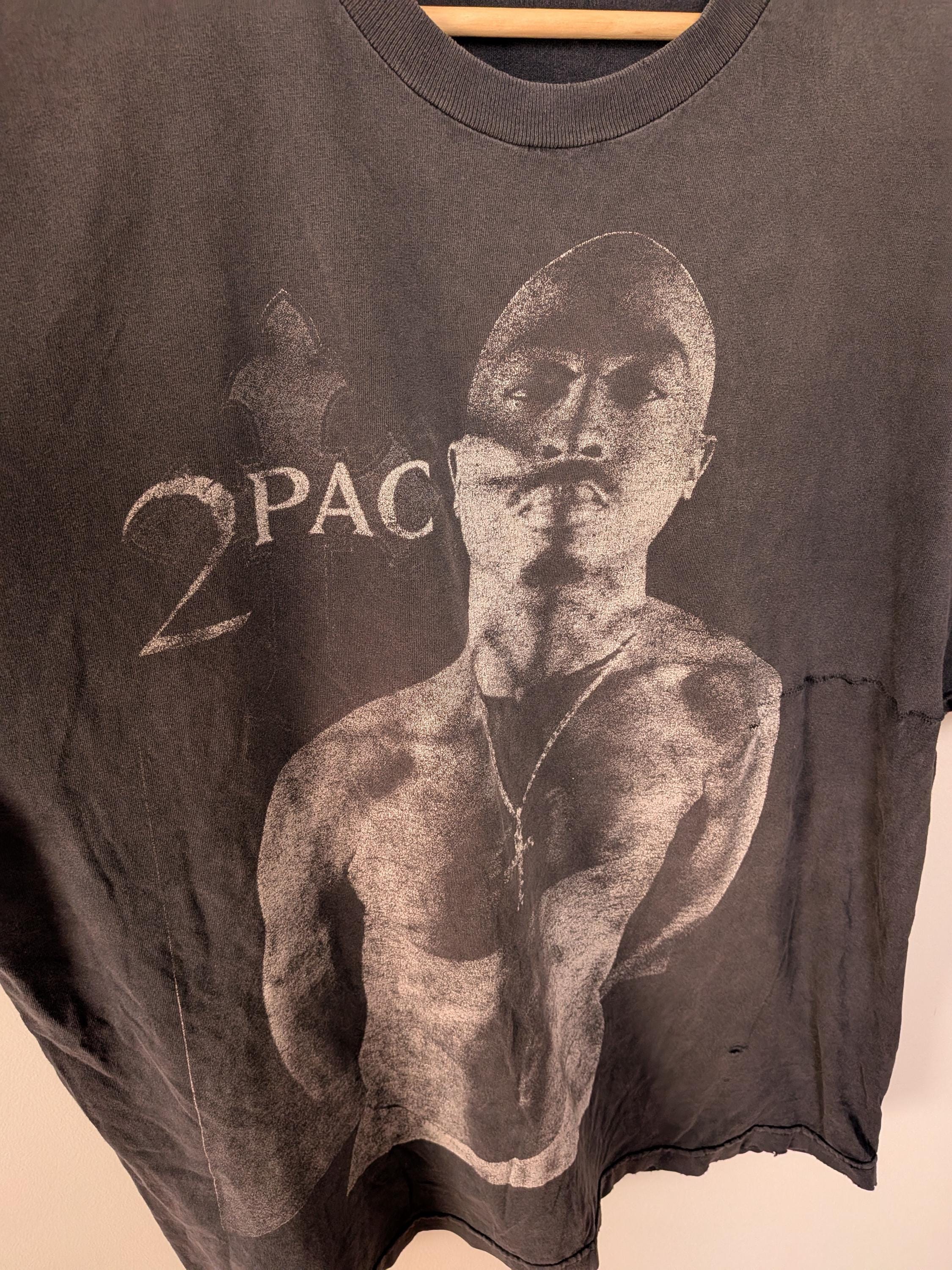 ヴィンテージ 90年代 2Pac ラップTシャツ