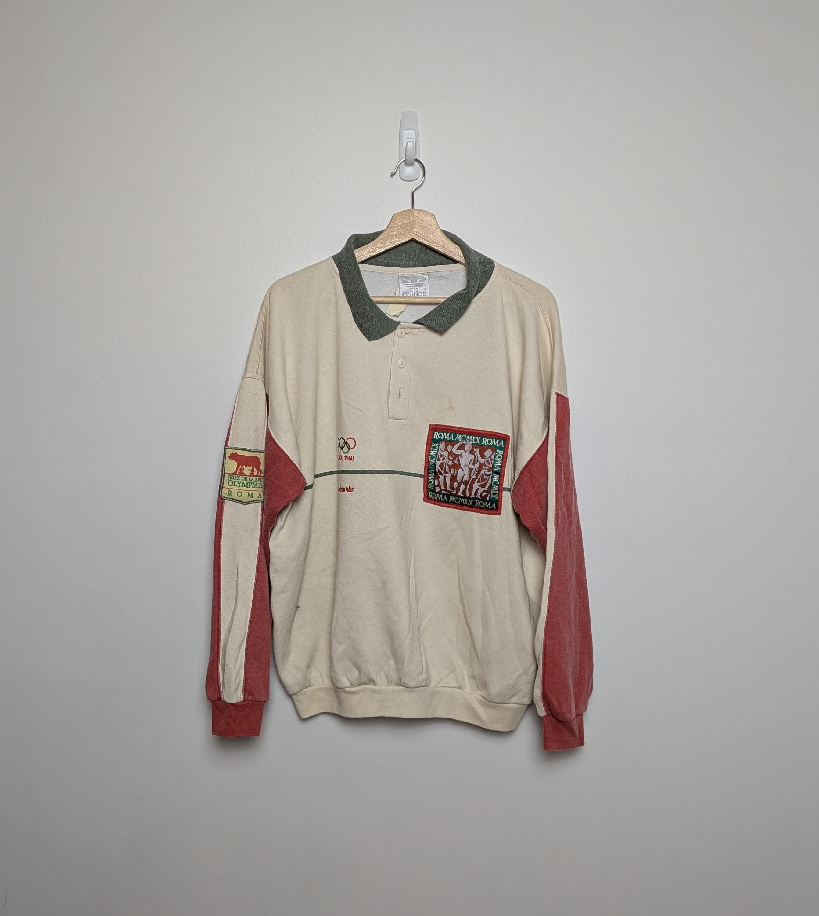 1980s Adidas Olympic Sweatshirt - Etsy