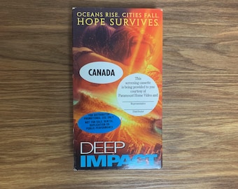 Deep Impact 1990s Screener VHS Tape