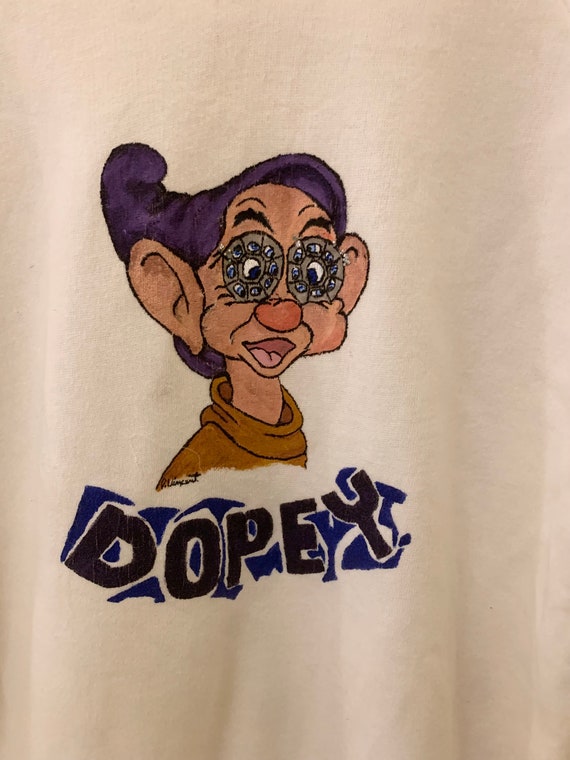 1970s House of Jade Dopey Disney Crewneck - image 2