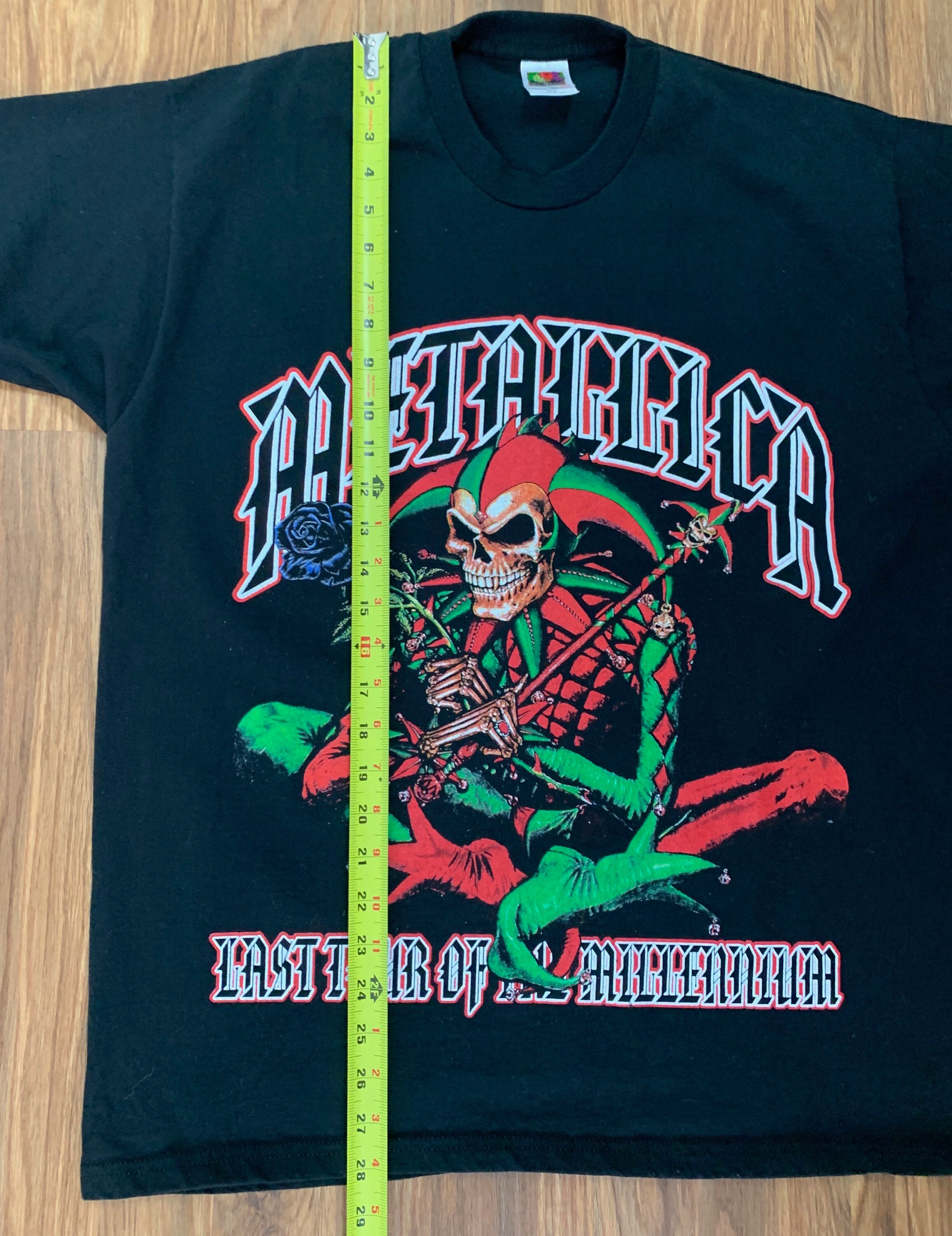1999 Metallica Final Tour T Shirt