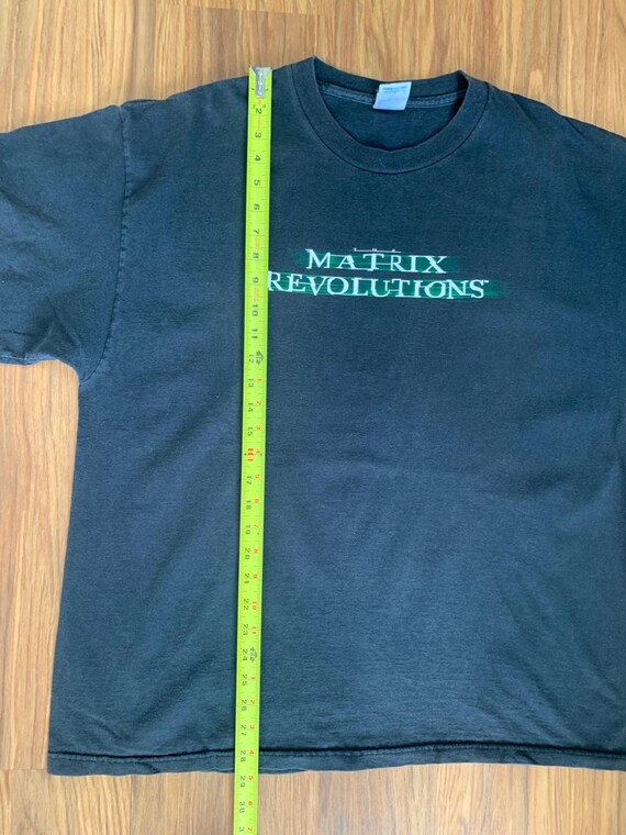 2003 the Matrix Revolutions Movie Promo T-shirt - Etsy