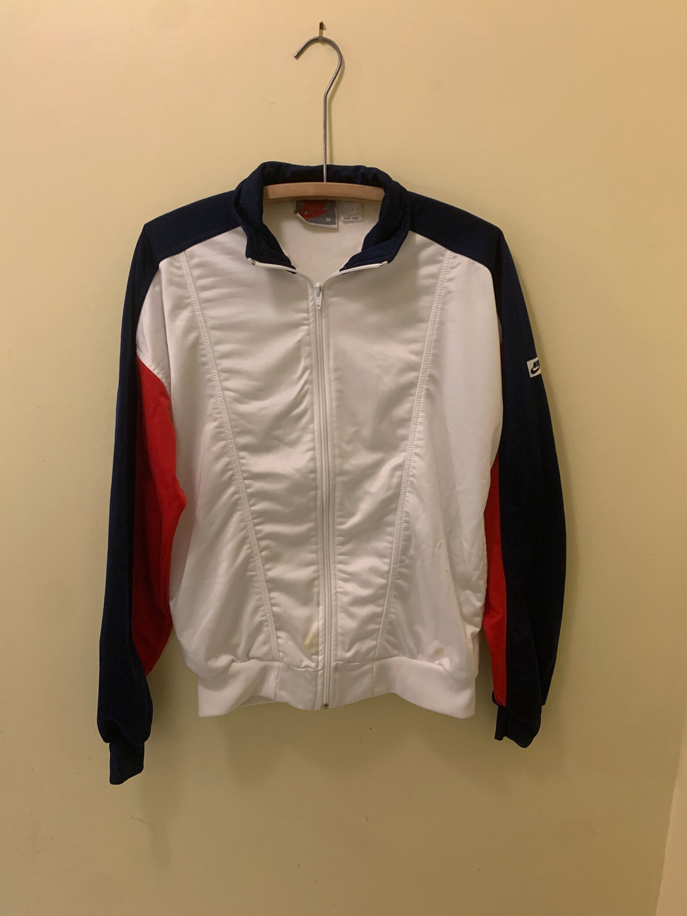 Vintage 90s Nike Grey Tag Track Jacket - Etsy Canada