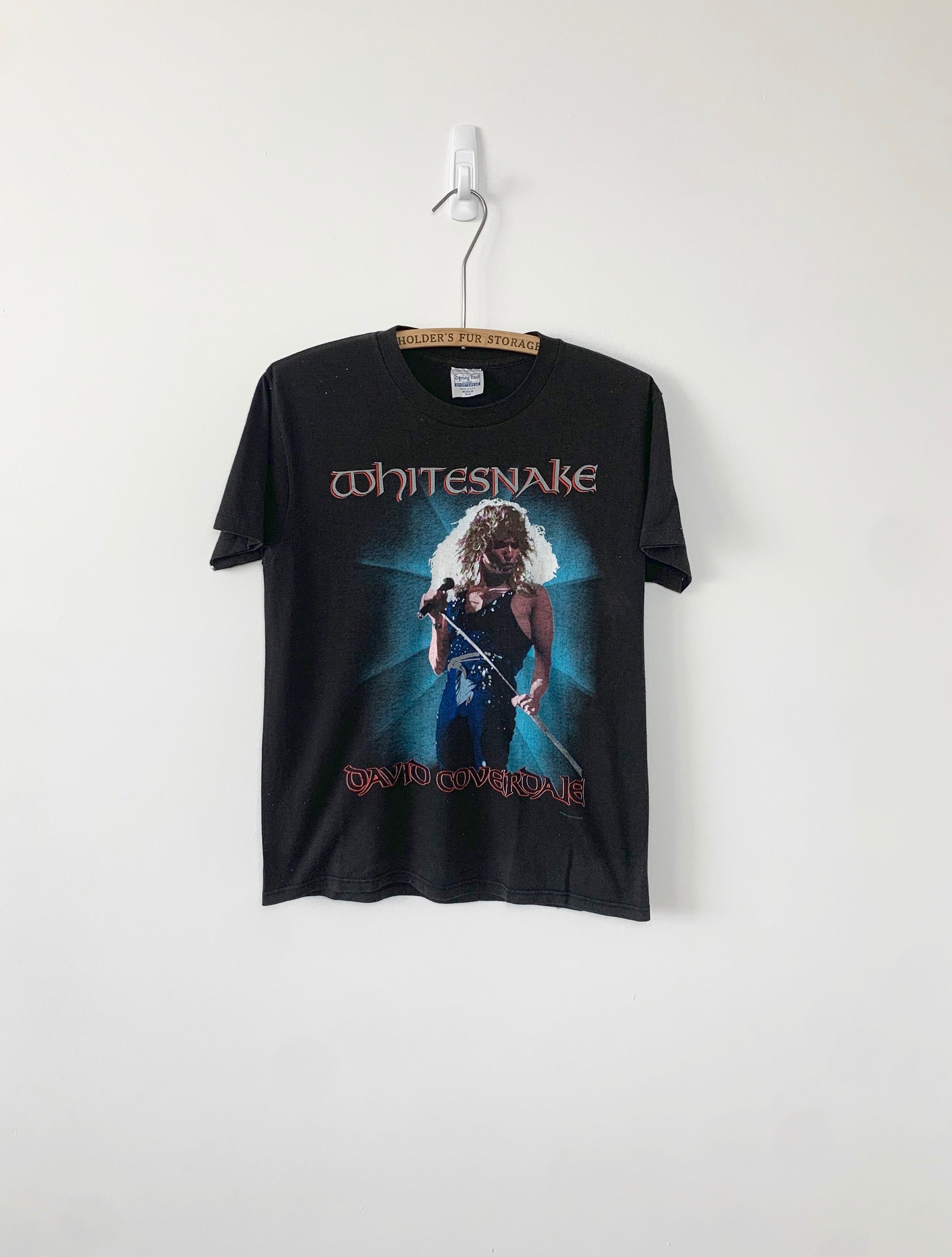 1987 Whitesnake David Coverdale Band Tour Shirt