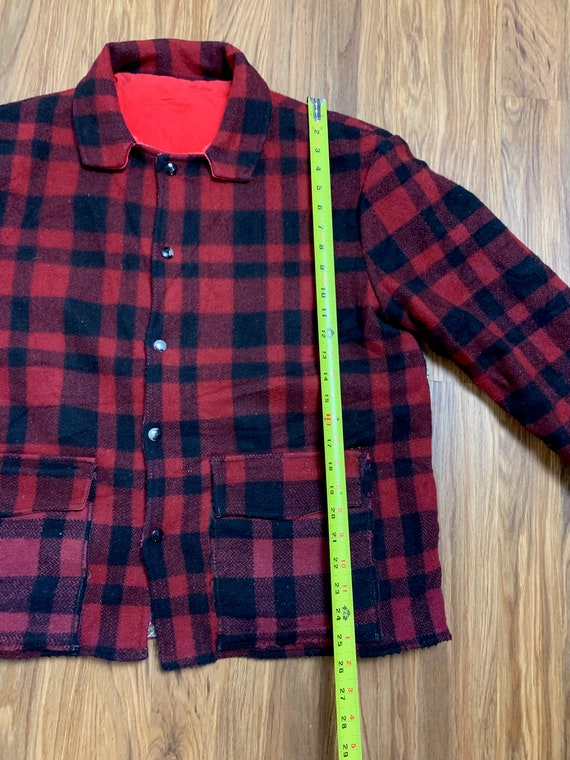 1960年代のリバーシブルチェック柄ジャケット - Etsy 日本