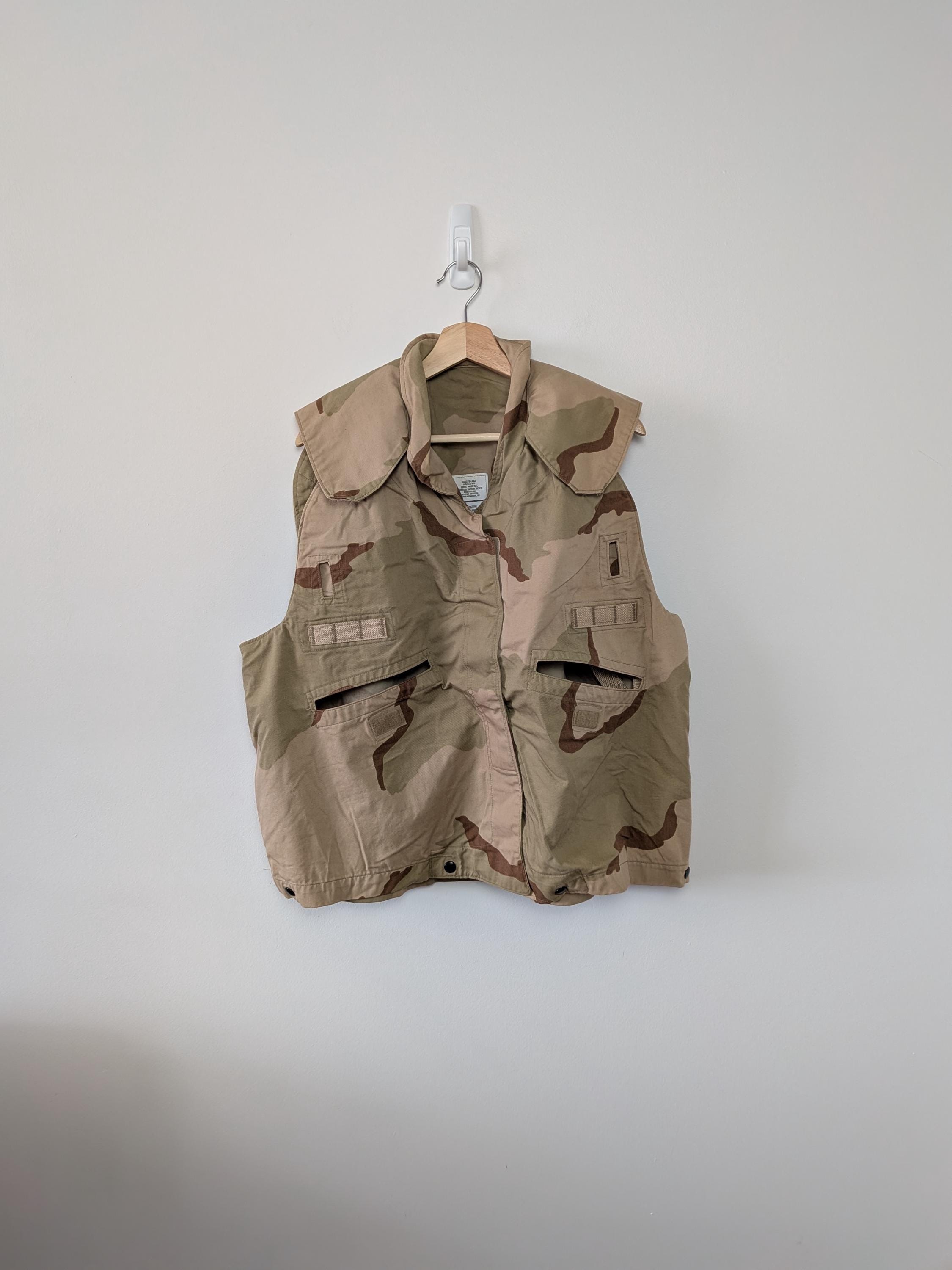 90s Military Vest - Etsy
