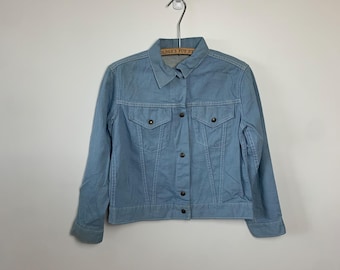 Vintage 70s: Levi's for Gals Denim Snap-button Jacket - Made