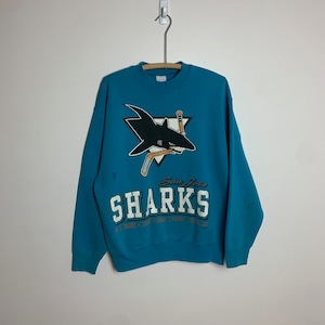 Vintage 1990s San Jose Sharks Turtleneck - XL – Rad Max Vintage