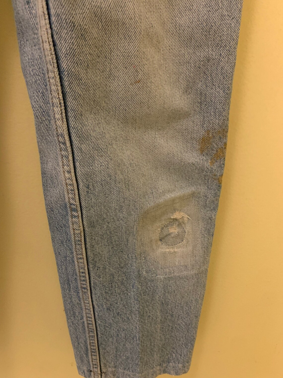 Vintage Levis Repaired Jeans, foto 4 di 5