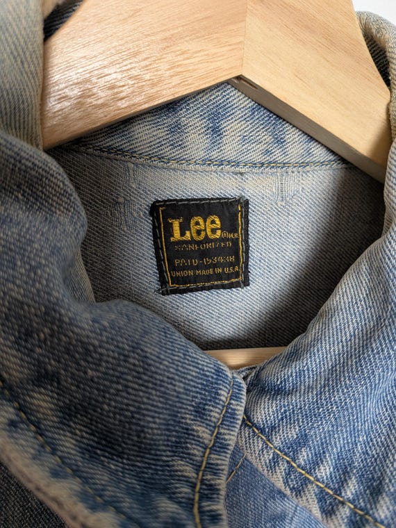1970s Lee Patch Denim Jacket - image 8