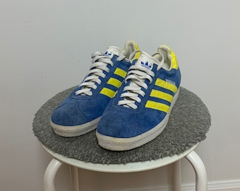 1999 Adidas Gazelle Blue/Yellow Sneaker