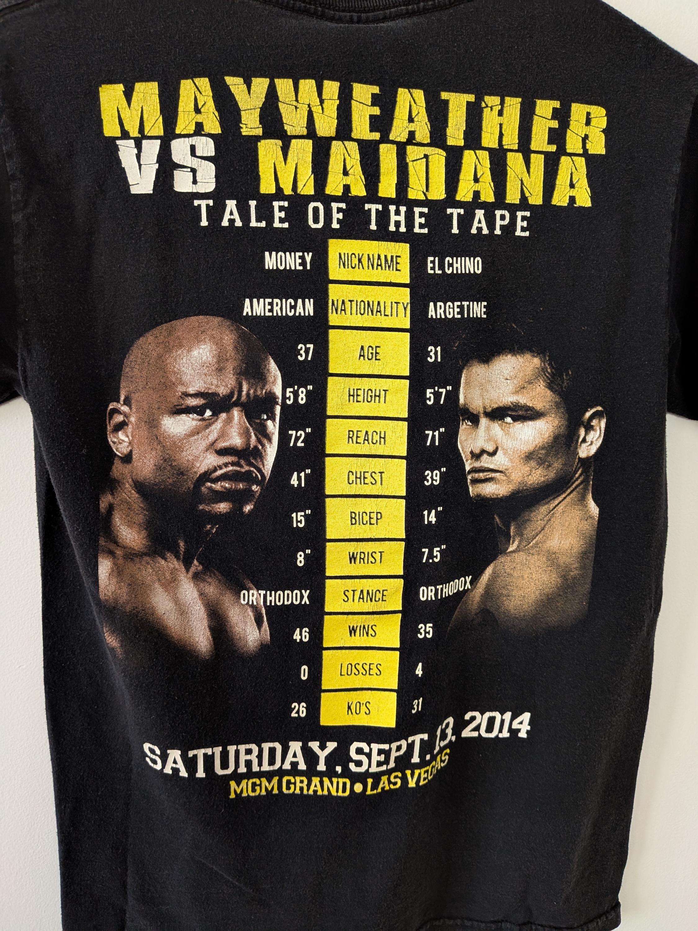 Vintage Floyd Mayweather Jr. Vs. Marcos Maidana II Boxing Promo T