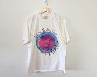 Vintage 1994 Smashing Pumpkins Rock Band T Shirt - Etsy