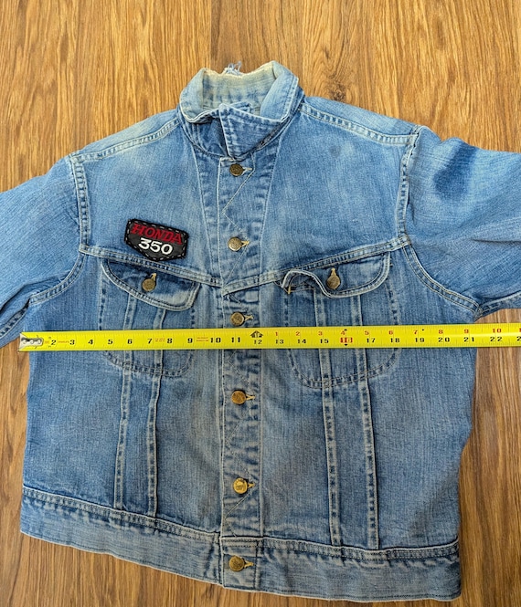 1970s Lee Patch Denim Jacket - image 6