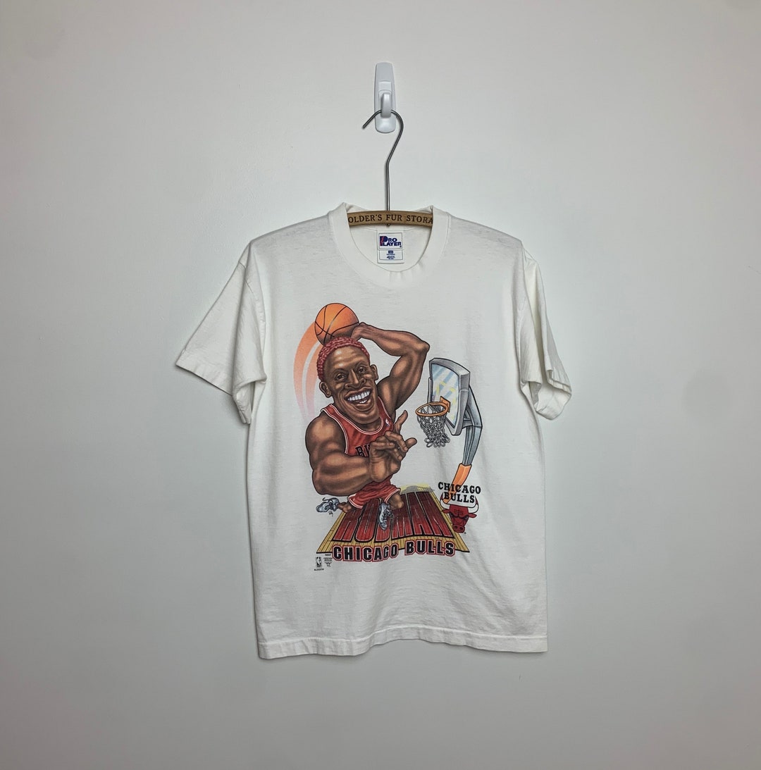 1990s Dennis Rodman Big Head T-shirt - Etsy 1990s Dennis Rodman Big Head T-shirt - Etsy