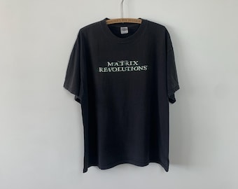 2003 the Matrix Revolutions Movie Promo T-shirt - Etsy