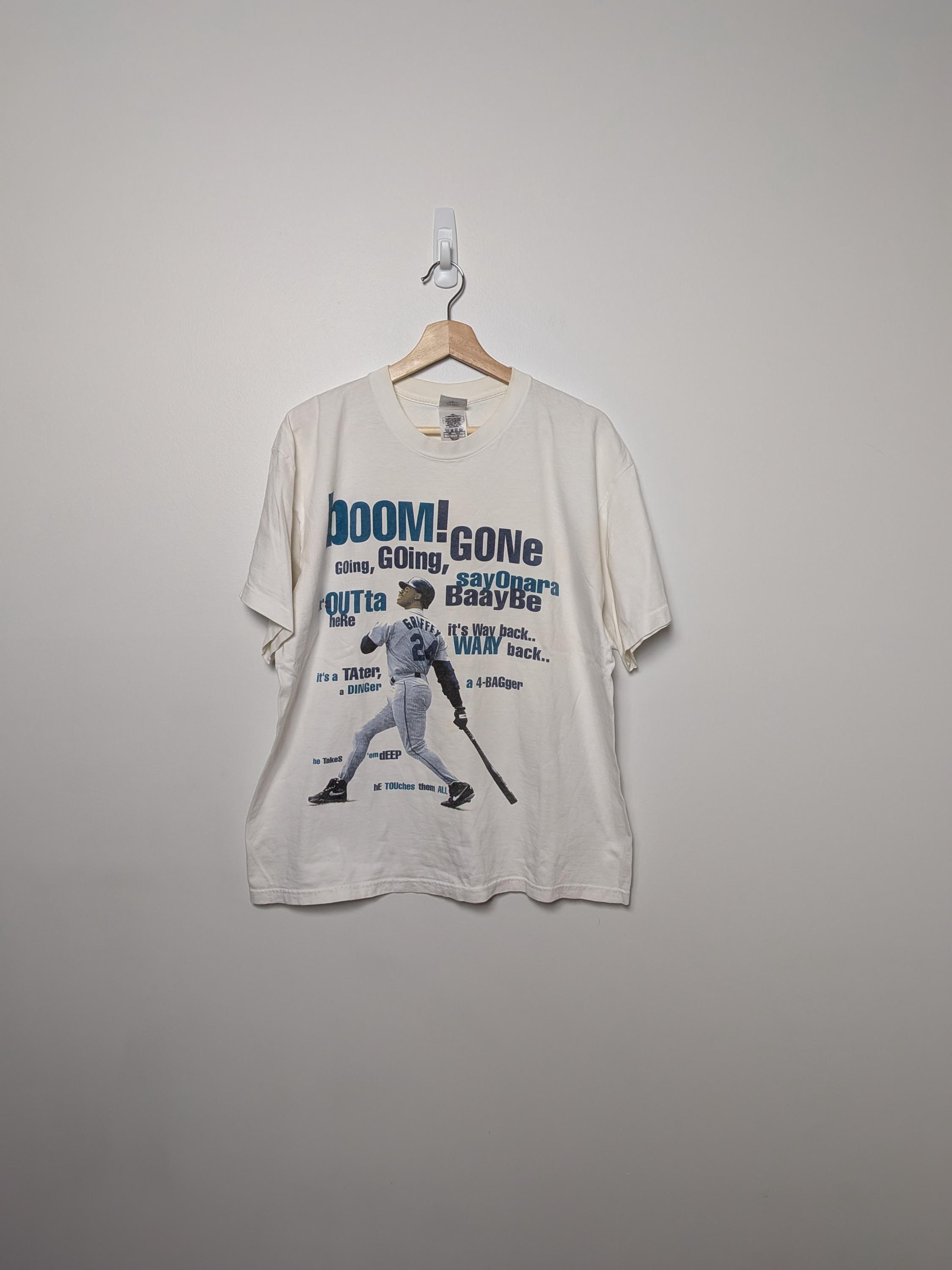 90s Ken Griffey Jr. Tシャツ　USA製　ケングリフィー　レア 1990s Ken Griffey Jr. Nike Baseball T-shirt - Etsy