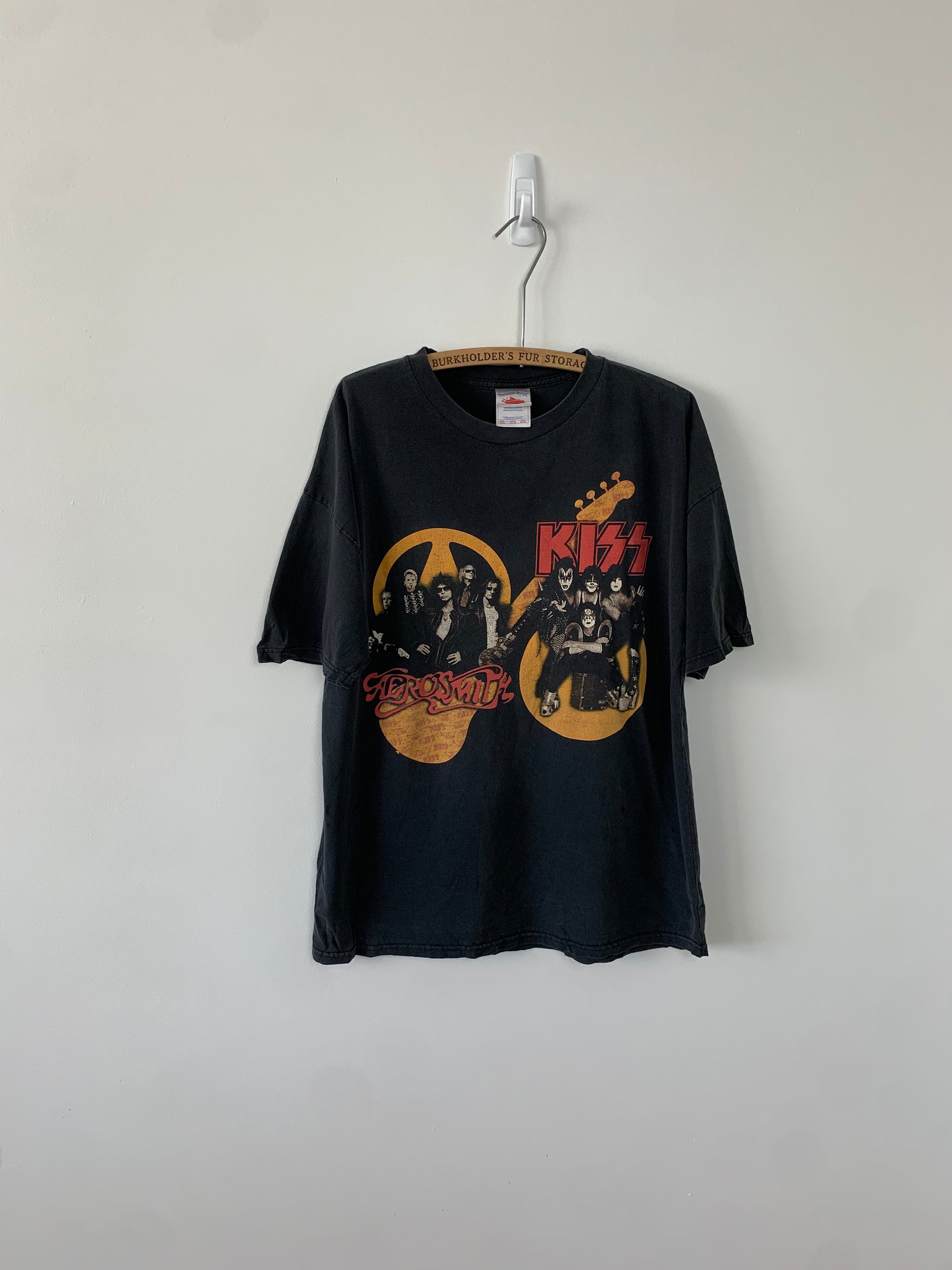 Vintage Aerosmith/kiss 2003 Tour Band T-shirt - Etsy