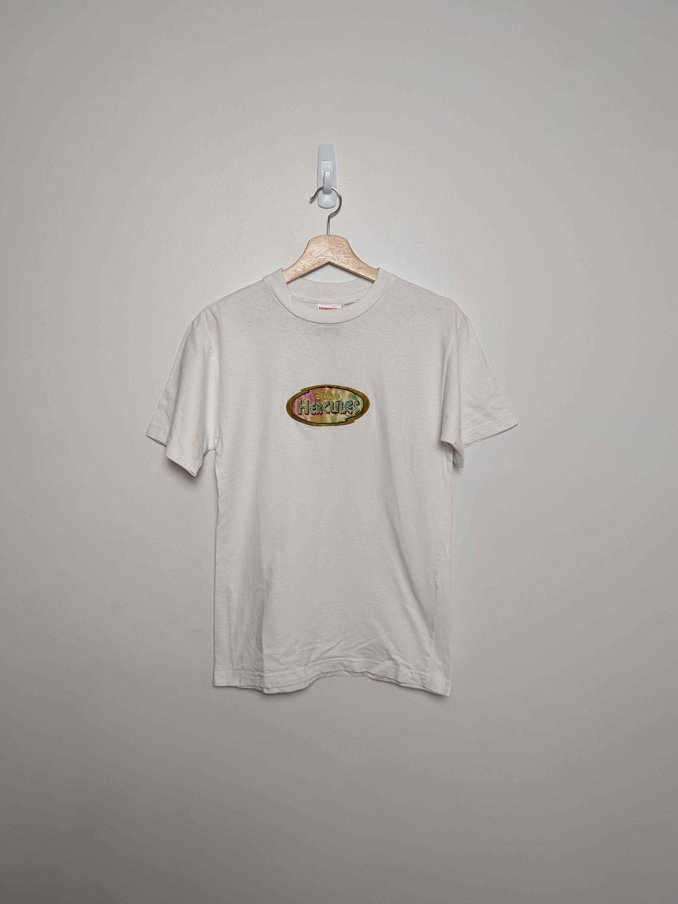 1990年代のディズニーのヘラクレスアニメ映画のプロモーションTシャツ 
