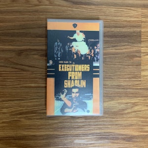 Executioners From Shaolin Kung Fu VHS Tape