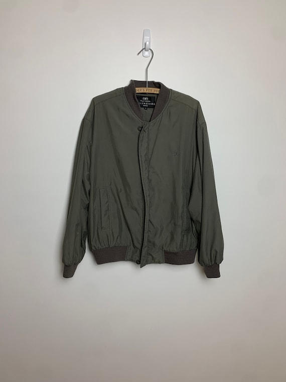 Vintage Balenciaga Silk Bomber Jacket - image 1