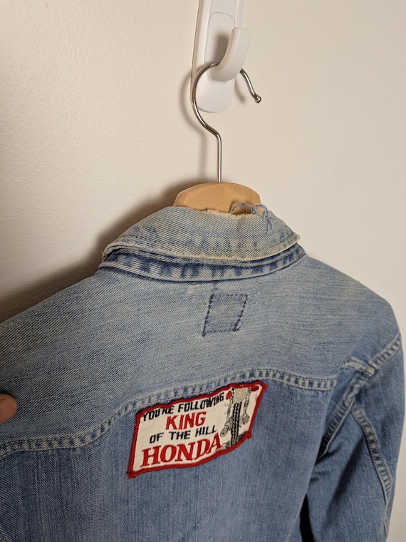 1970s Lee Patch Denim Jacket - image 7