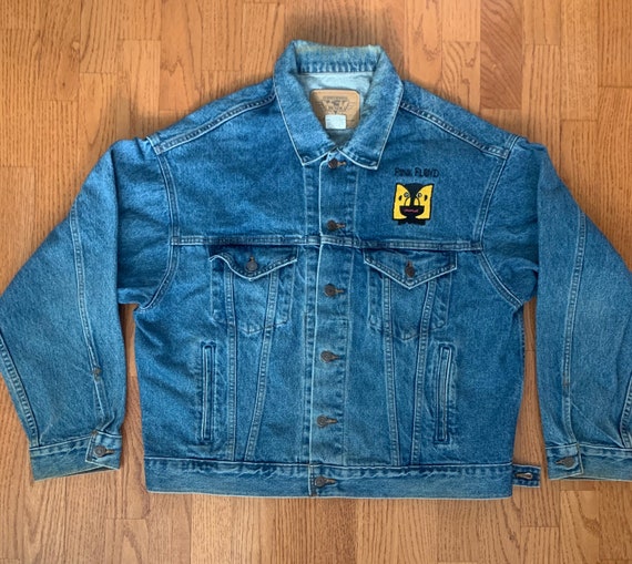Vintage Pink Floyd Denim Jacket