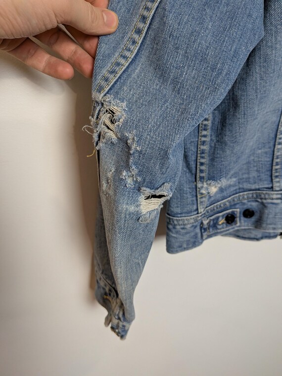 1970s Lee Patch Denim Jacket - image 5
