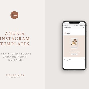 Instagram Post Square Templates for Canva Social Media - Etsy Australia