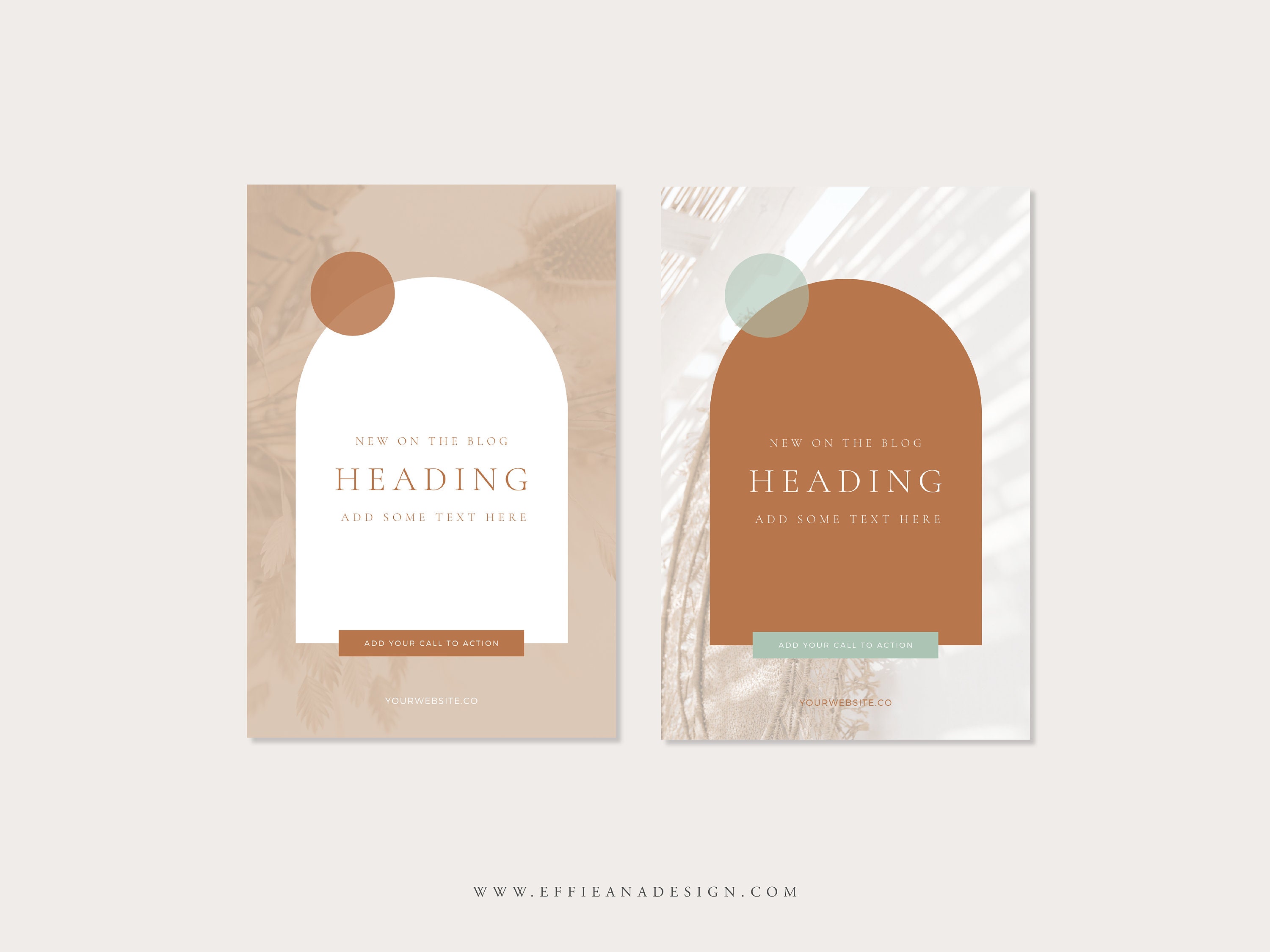 Pinterest templates for Canva Modern design Canva templates | Etsy