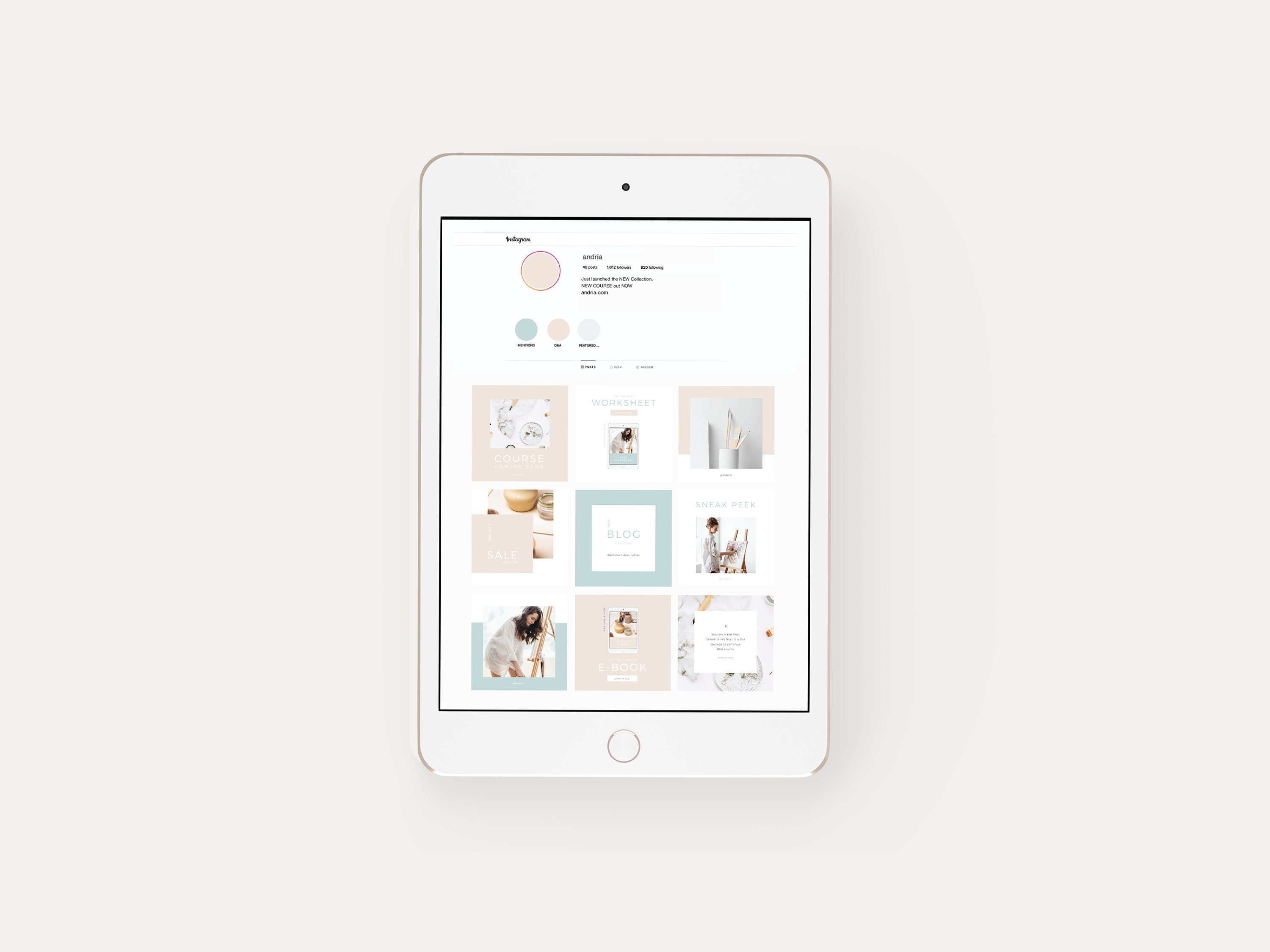 Instagram Post Square Templates for Canva Social Media - Etsy Australia