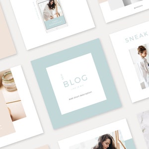 Instagram Post Square Templates for Canva Social Media - Etsy Australia
