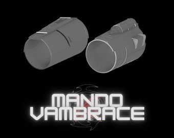 Mando-Vambrace: Mandalorian Inspired Gauntlets