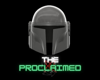 The Proclaimed: 3D printable helmet inspired by the Mandalorian