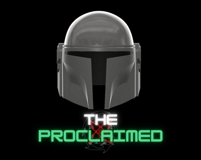 The Proclaimed: 3D printable helmet inspired by the Mandalorian