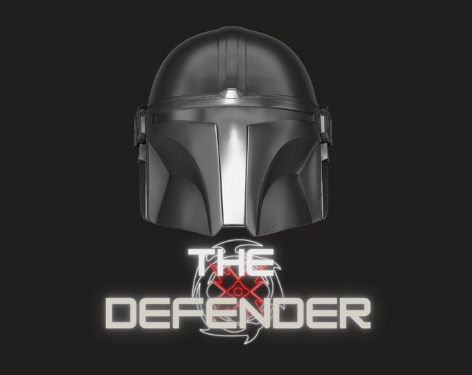The Defender:3D Printable Helmet Inspired by The Mandalorian