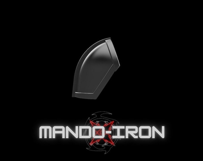 Mando-Iron Pauldron: Mandalorian inspired shoulder