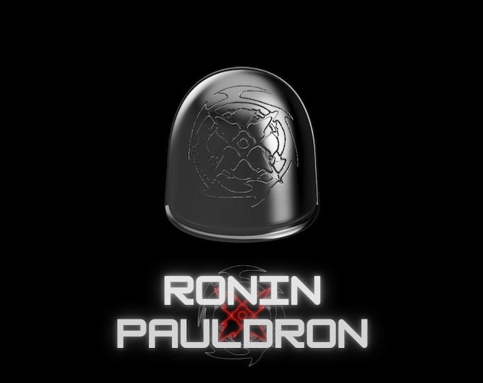 Ronin Pauldron: Mandalorian inspired shoulder armor