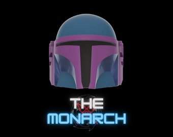 The Monarch: 3D printable helmet inspired by the Mandalorian